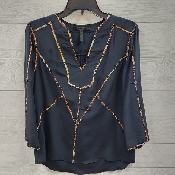 BCBG MaxAzria Silk Blouse - Picture 1 of 8